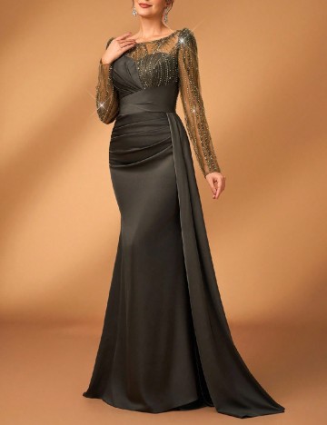 Rochie lunga SHEIN, verde
