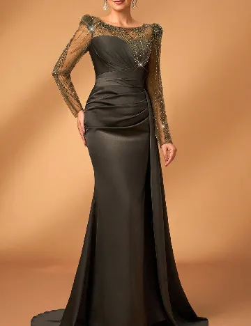 Rochie lunga SHEIN, verde