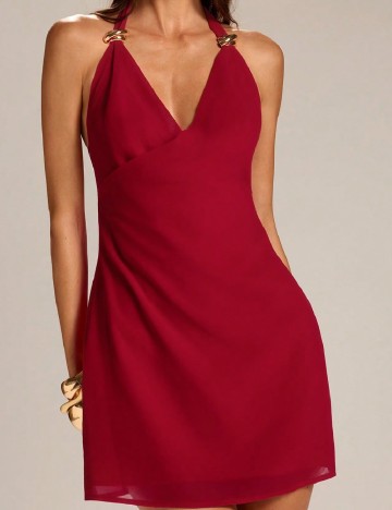 Rochie scurta SHEIN, rosu