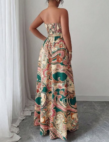 Rochie lunga SHEIN CURVE, mix culori