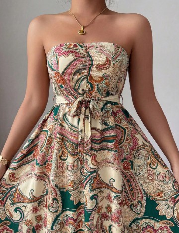 Rochie lunga SHEIN CURVE, mix culori