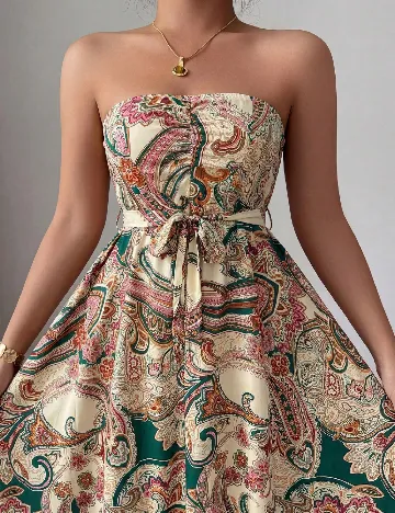 Rochie lunga SHEIN CURVE, mix culori