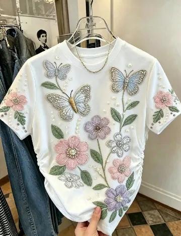 Tricou SHEIN, alb