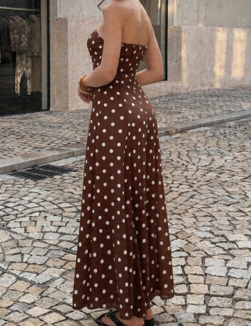 Rochie lunga SHEIN, maro