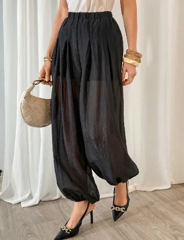 Pantaloni SHEIN, negru