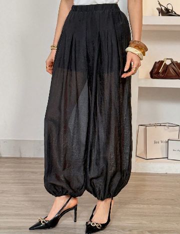 Pantaloni SHEIN, negru