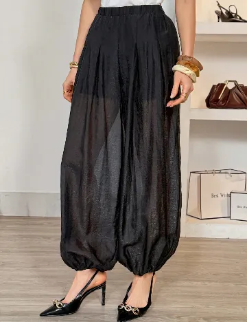 Pantaloni SHEIN, negru