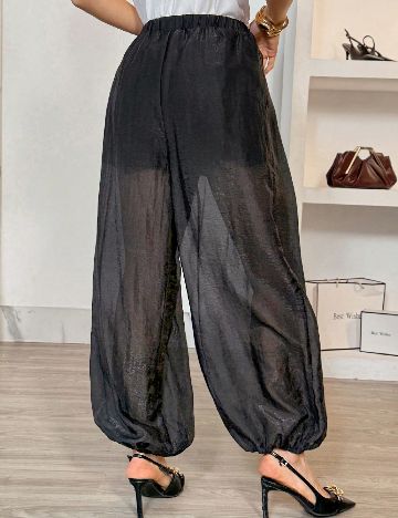 Pantaloni SHEIN, negru