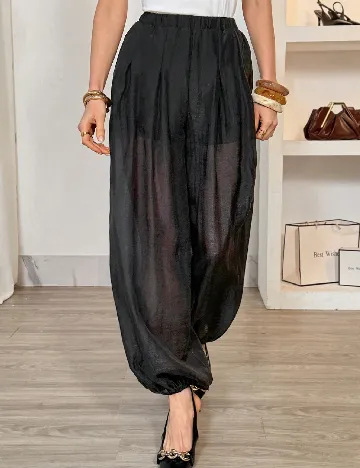 Pantaloni SHEIN, negru