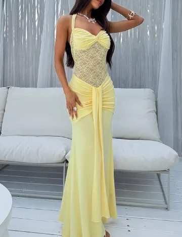 Rochie lunga SHEIN, galben