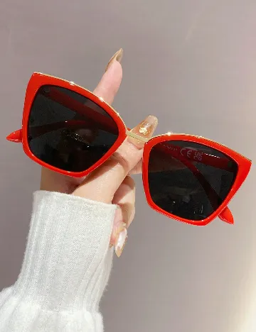 Ochelari de soare SHEIN, rosu