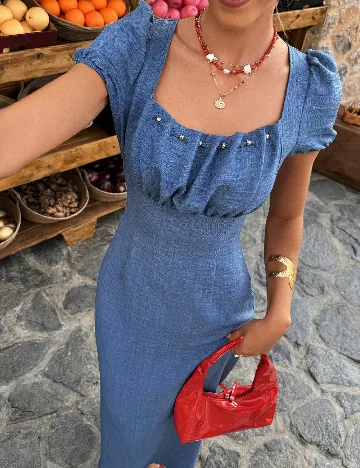 Rochie lunga SHEIN, albastru