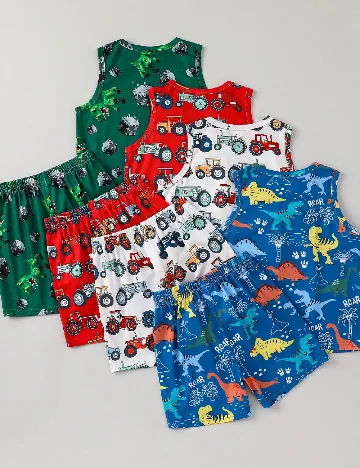 Set compleuri Shein Kids, mix culori
