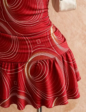 Rochie scurta SHEIN, rosu