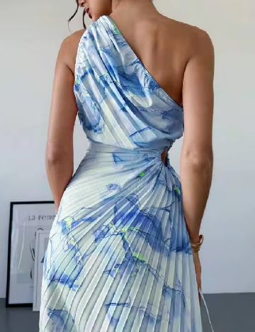 Rochie medie SHEIN, albastru