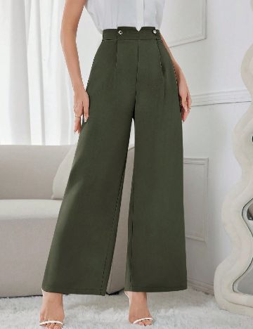 Pantaloni SHEIN, verde