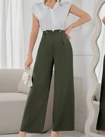 Pantaloni SHEIN, verde