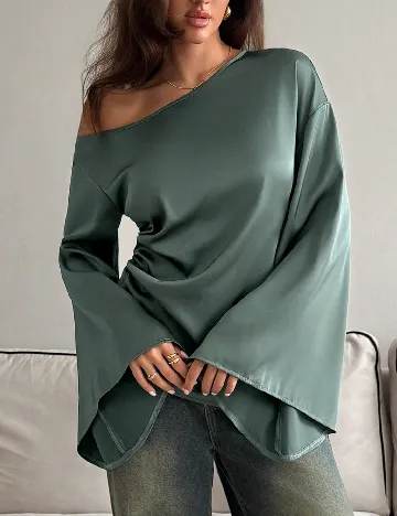 Bluza SHEIN, verde