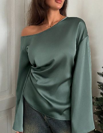 Bluza SHEIN, verde