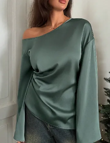 Bluza SHEIN, verde