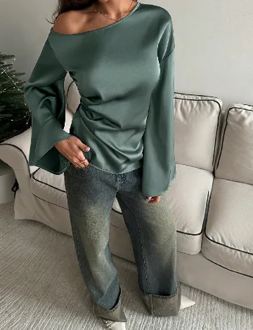 Bluza SHEIN, verde