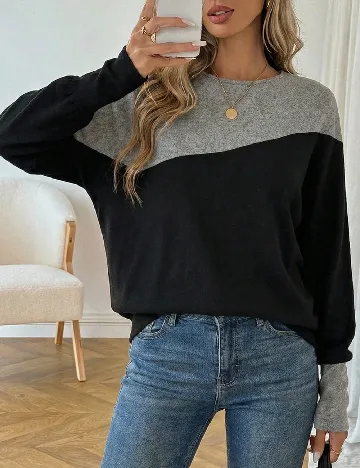 Bluza SHEIN, negru