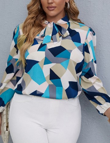 Bluza SHEIN CURVE, mix culori