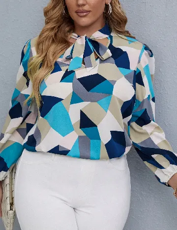Bluza SHEIN CURVE, mix culori
