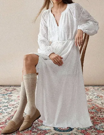 Rochie lunga SHEIN, alb