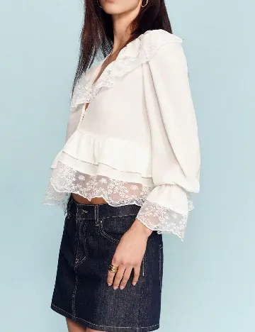 Bluza SHEIN, alb