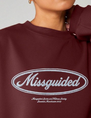 Bluza Missguided, visiniu