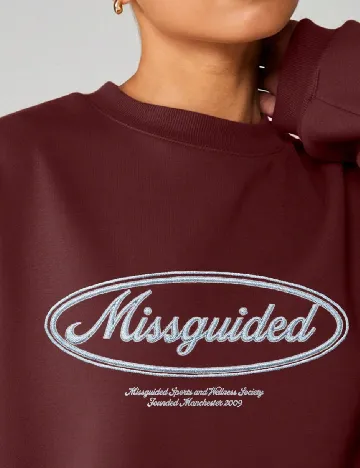 Bluza Missguided, visiniu