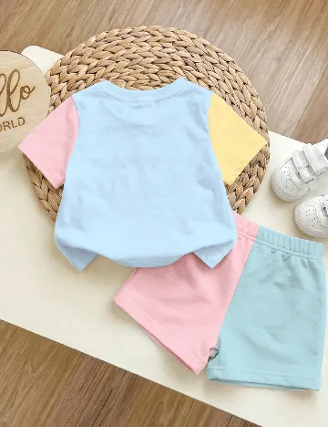 Compleu Shein Kids, mix culori