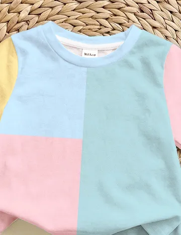 Compleu Shein Kids, mix culori