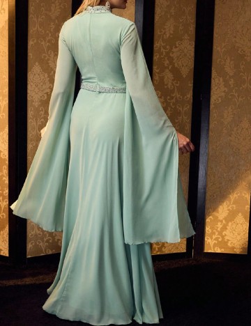Rochie lunga MOTF, verde