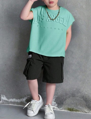 Compleu Shein Kids, mix culori