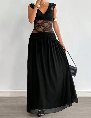 Rochie lunga SHEIN, negru