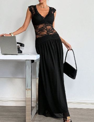 Rochie lunga SHEIN, negru