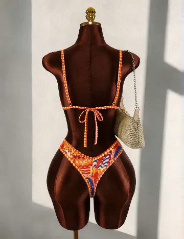 Costum de baie SHEIN, mix culori