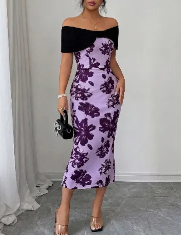 Rochie medie SHEIN, mov