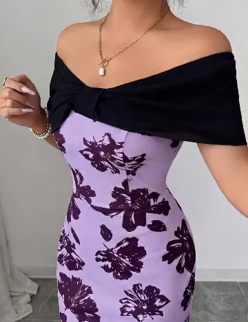 Rochie medie SHEIN, mov
