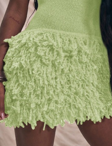 Rochie scurta Musera, verde