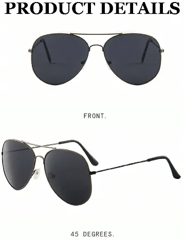 Set ochelari de soare 3 perechi Shein Kids, mix culori
