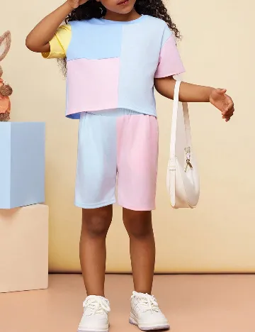 Compleu Shein Kids, mix culori