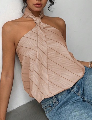 Top SHEIN, crem