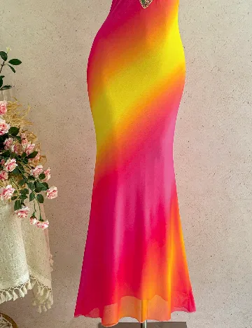 Rochie lunga SHEIN, mix culori