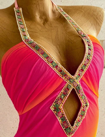Rochie lunga SHEIN, mix culori