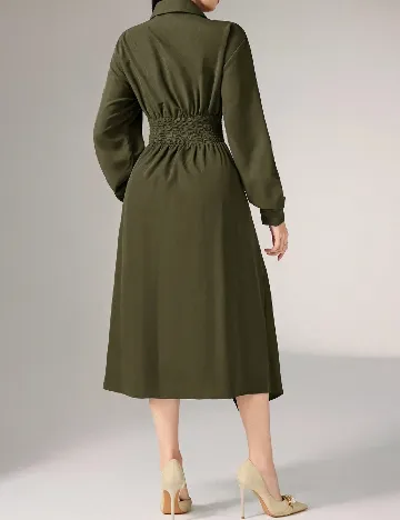 Rochie medie SHEIN, verde