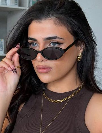 Ochelari de soare SHEIN, negru