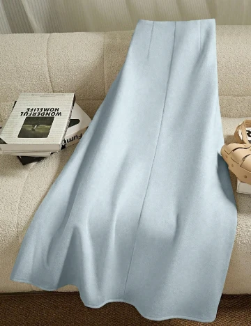 Fusta SHEIN, bleu